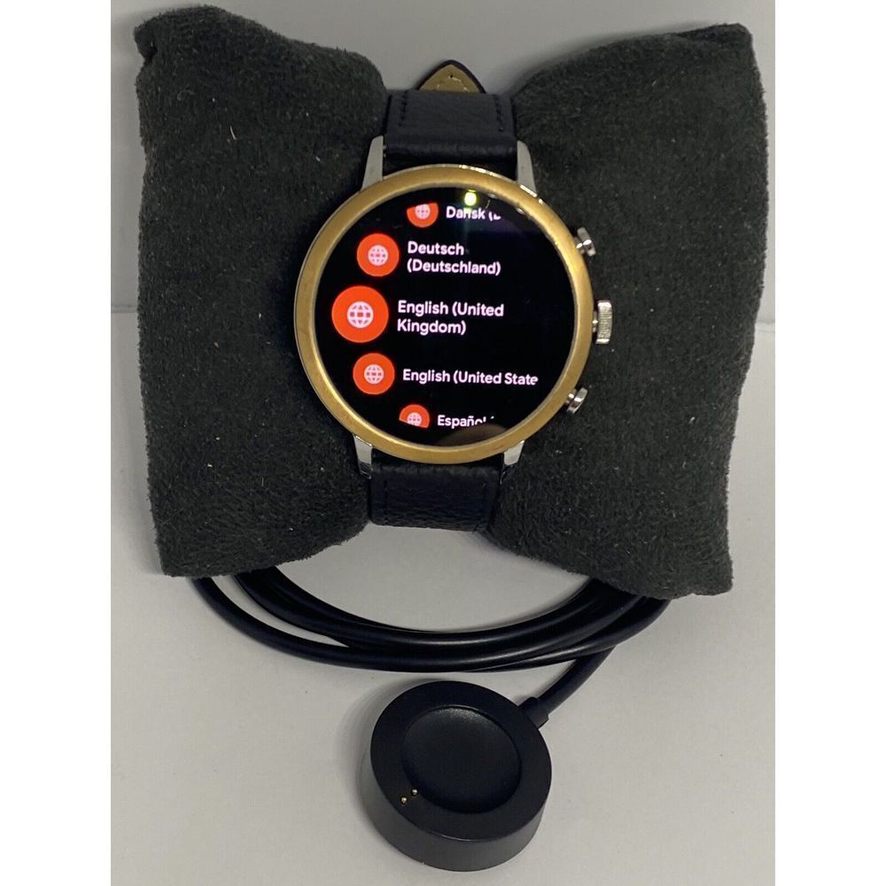 Fossil Gen 4 Authentic Digital Dial Smart Watch Custom Band FTW6016 AB618